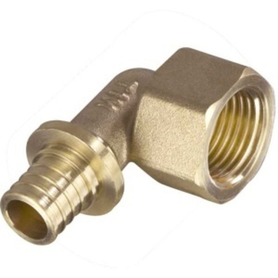 Угольник аксиальный 16 х 1/2в  "TIM"  5/120