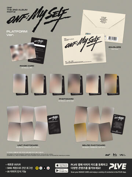 Альбом ONF - THE 2ND ALBUM PART.2 [ONF:MY SELF] PLATFORM Ver.