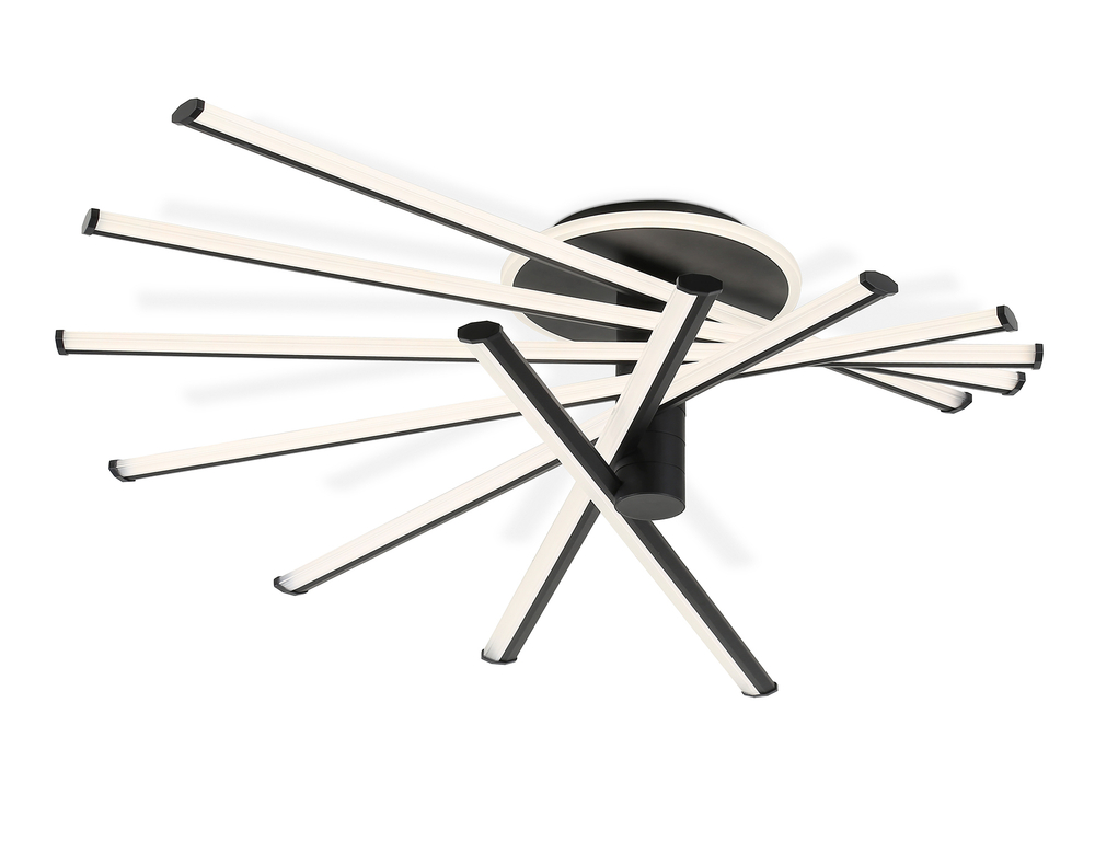 FL6242 BK черный 135W 3000K-6400K 900*750*230 (ПДУ ИК)