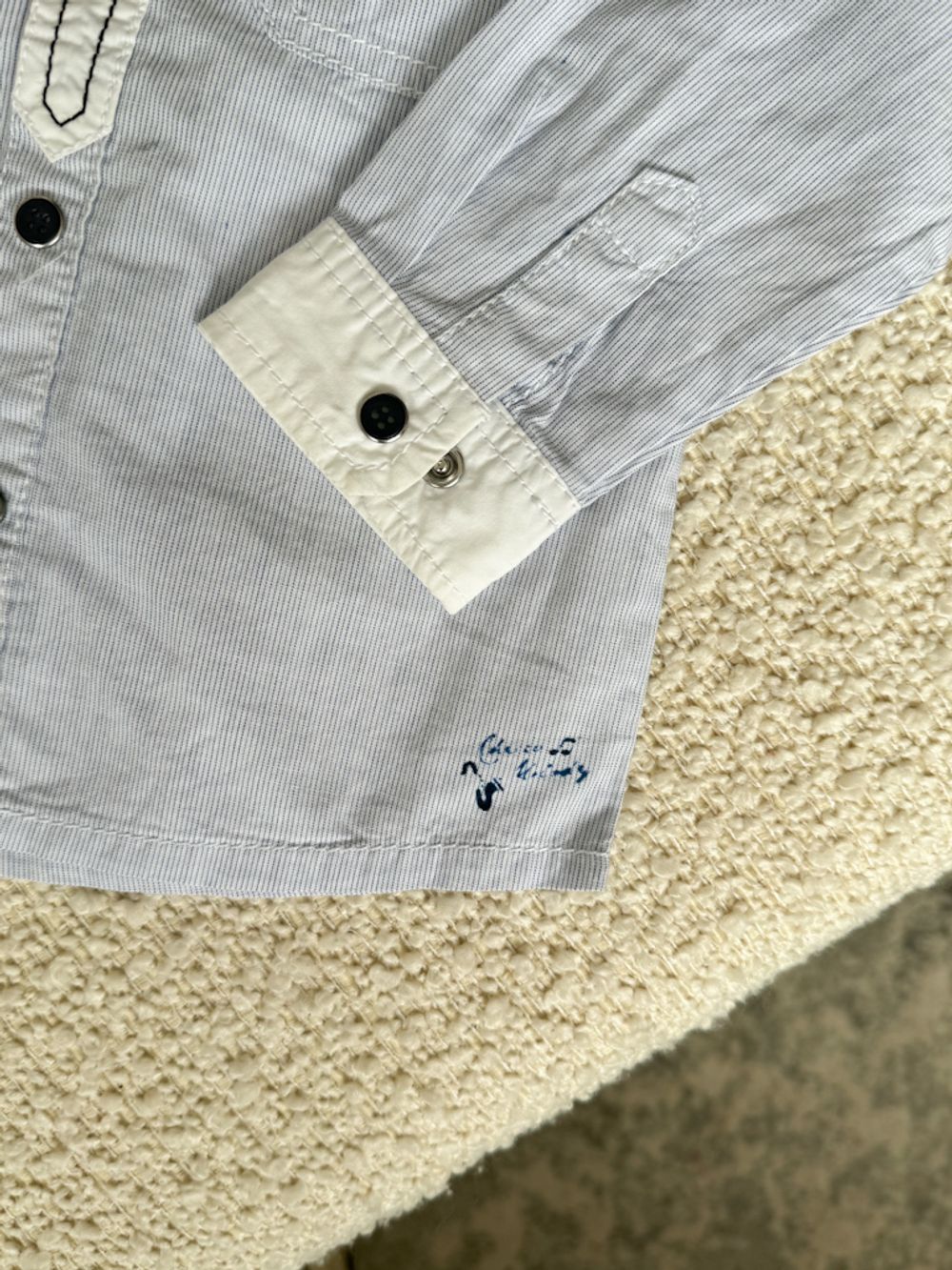 Хлопковая рубашка Chicco, 74