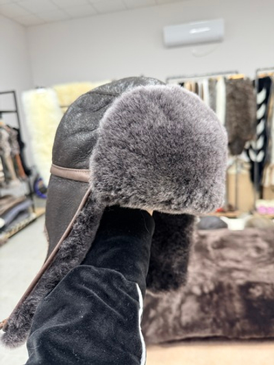 Шапка из натуральной овчины