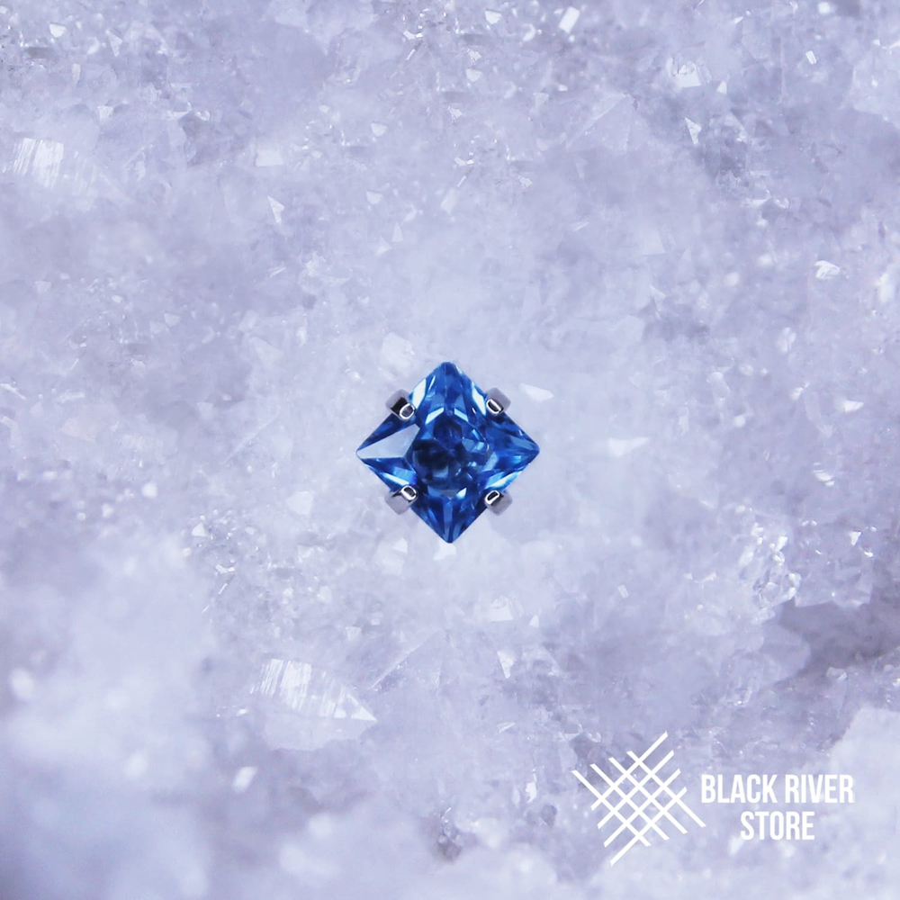 Square QT Spinel Blue