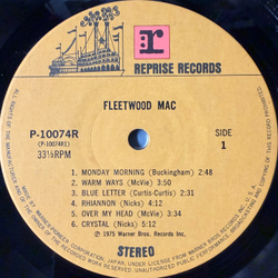 Виниловая пластинка Fleetwood Mac ‎– Fleetwood Mac LP