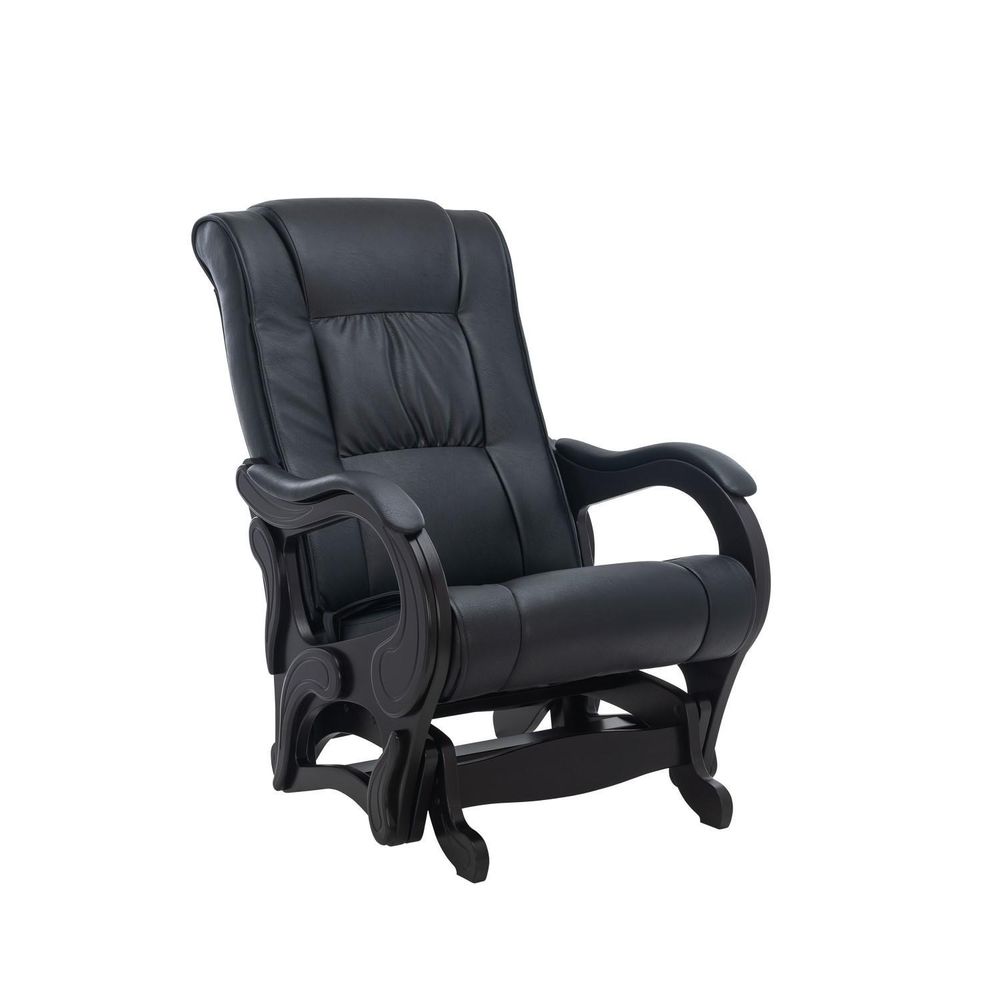 Кресло-глайдер МИ Модель 78 люкс, венге, к/з Dandi 109