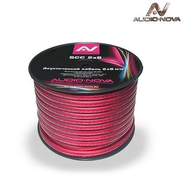 Кабель акуст. AUDIO NOVA SCC 2x6