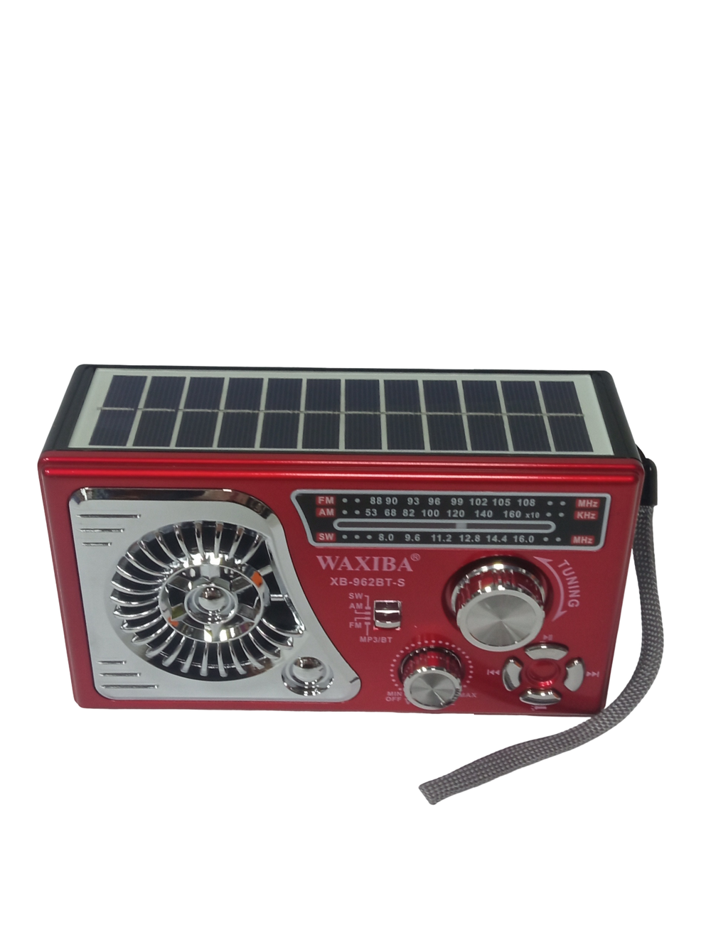Радиоприемник с MP3 плеером+Solar panel Waxiba XB-962BT-S