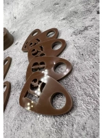 Номерки для гардероба прорезные