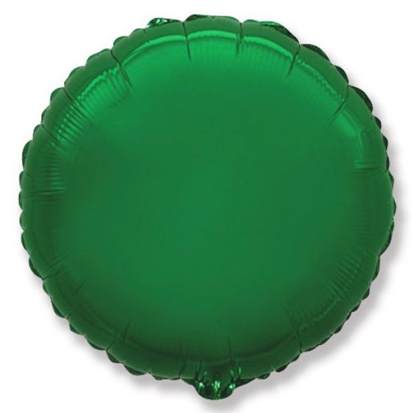 Шар круг Зеленый 45см