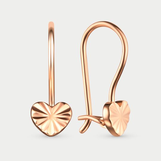 Серьги золотые