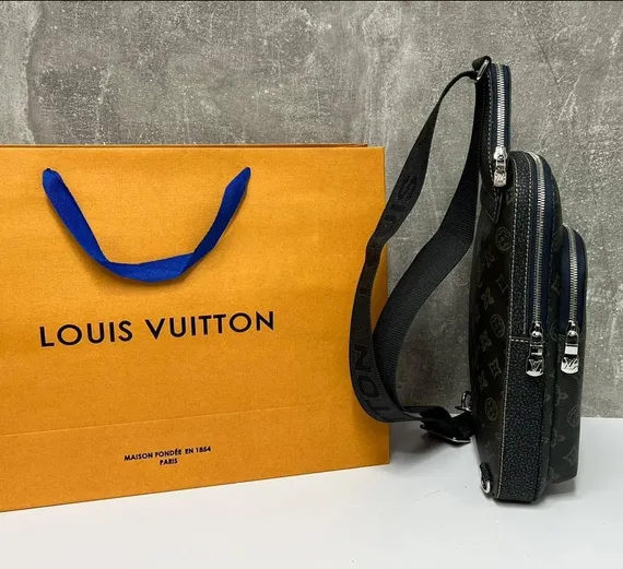 Сумка-слинг Louis Vuitton Avenue NM канва Monogram Macassar Dark Green