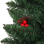 Ёлка «Лесное утро» 120 см, ПВХ с шишками и ягодами (248 веток)
