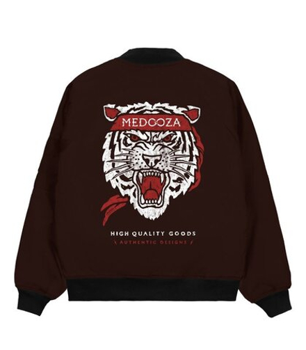 Бомбер MEDOOZA "Tiger" (бордо)