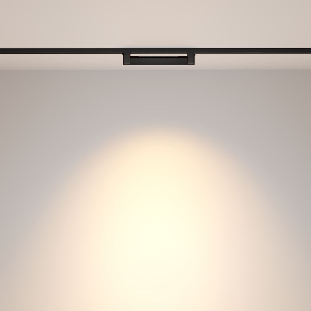 Трековый однофазный светодиодный светильник Maytoni Unity TR010-1-10W3K-M-B