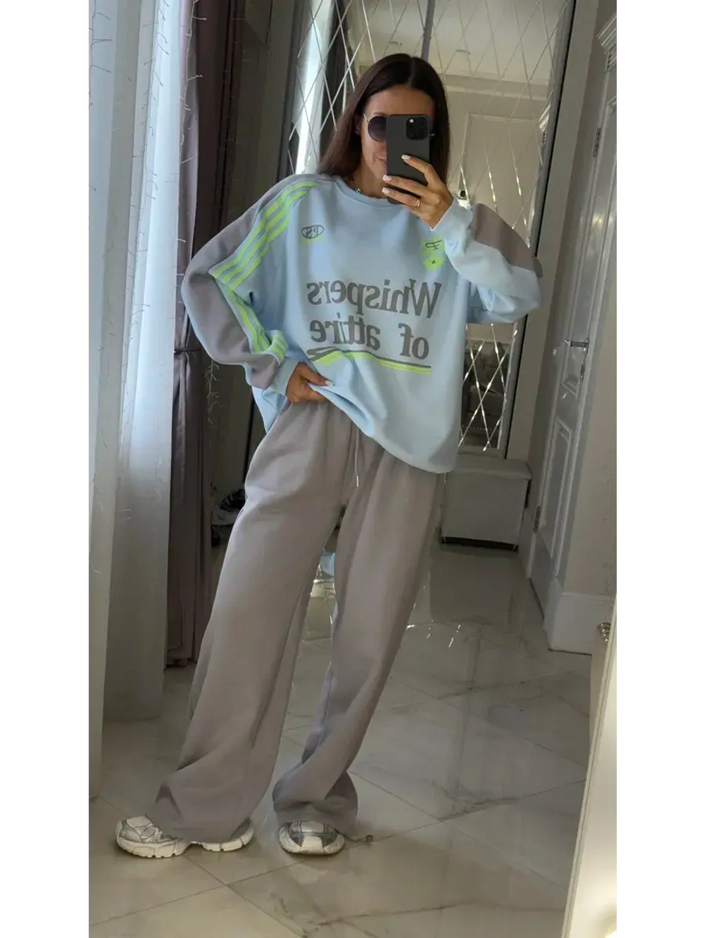 Костюм ATTIRE спортивная двойка свитшот и брюки