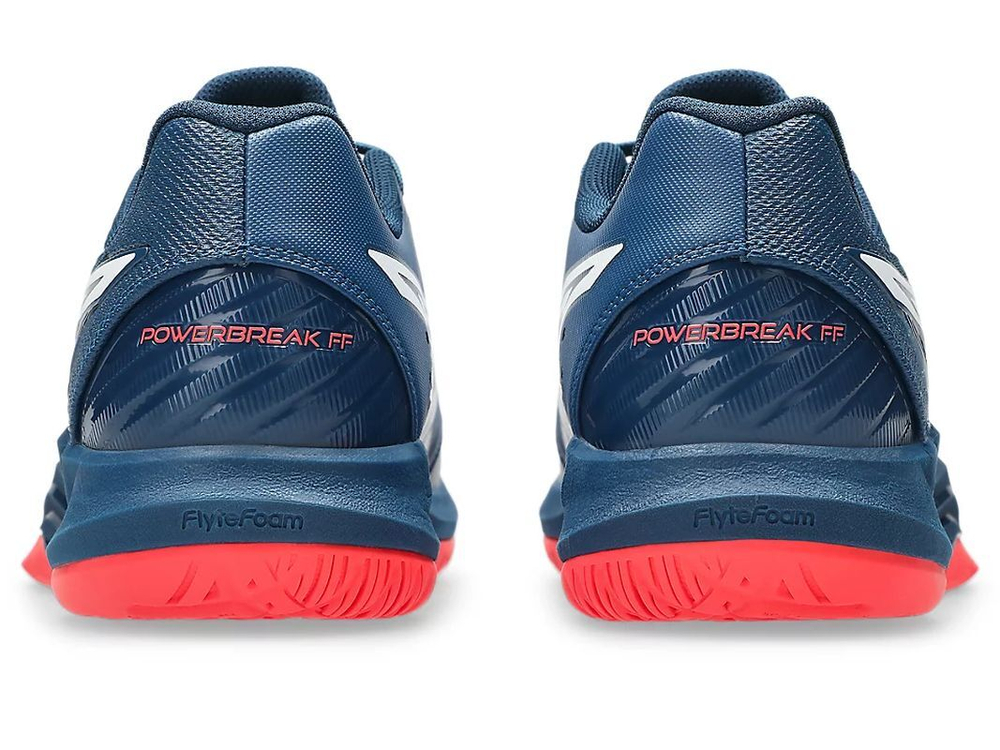 Мужские кроссовки для бадминтона/сквоша Asics Powerbreak FF - mako blue/white