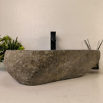 Раковина из речного камня RS-65468 57*43*15 0857