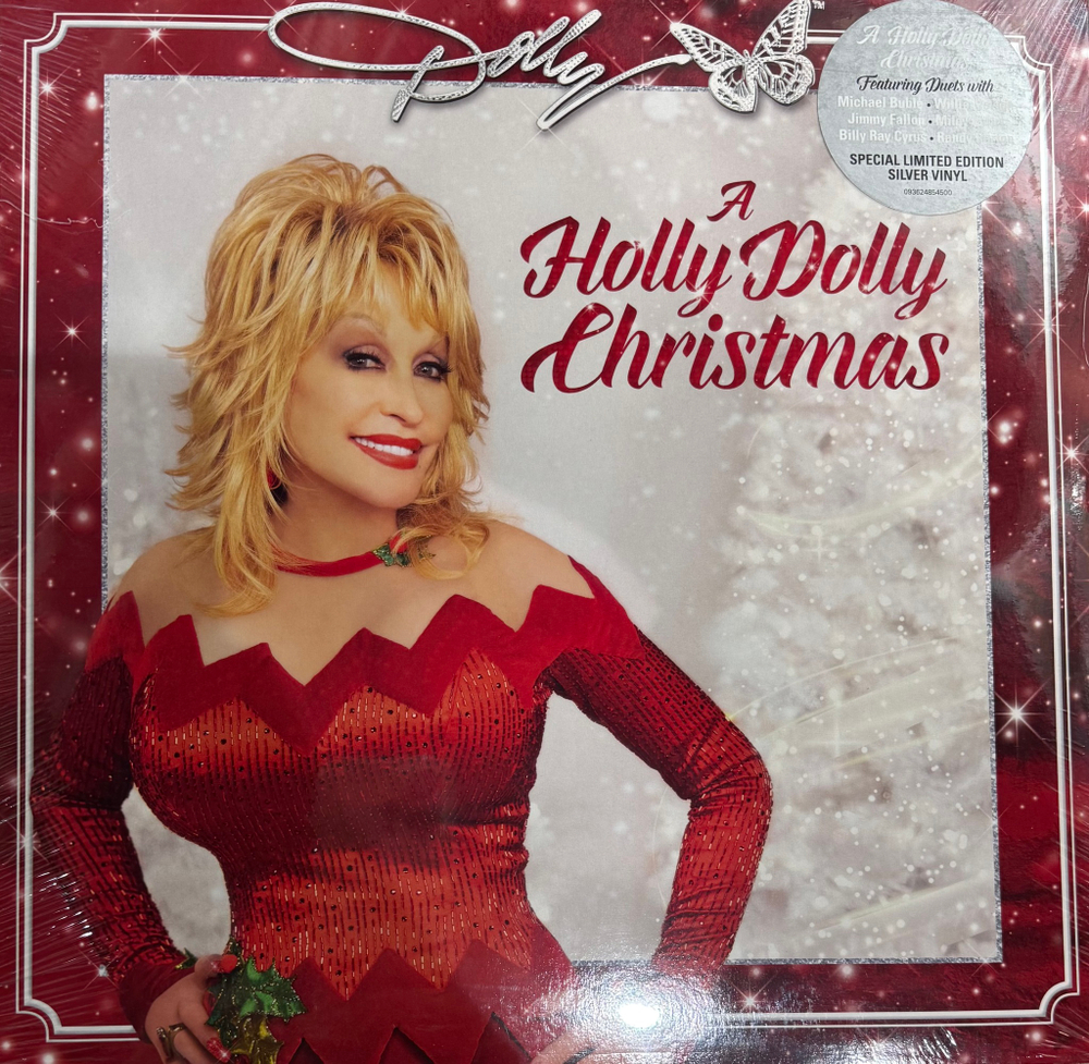 Виниловая пластинка Dolly Parton ‎– A Holly Dolly Christmas LP Silver