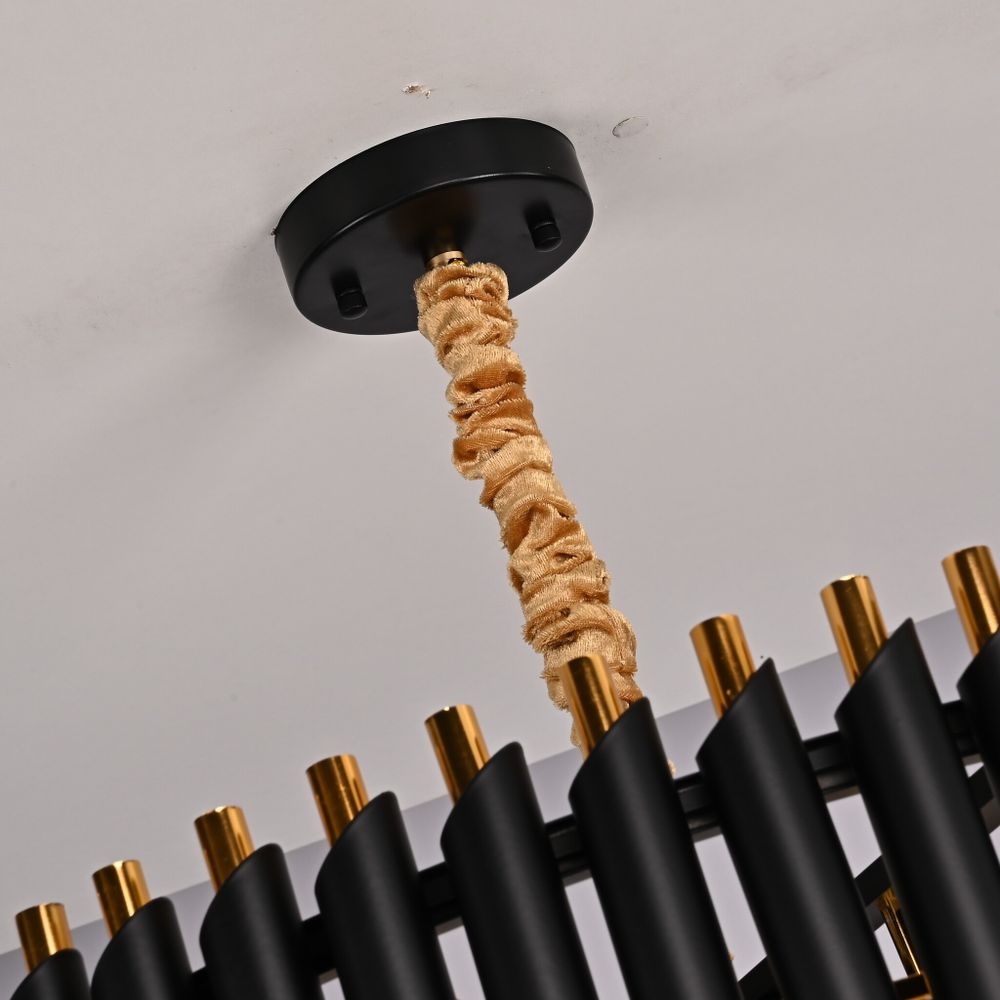 Подвесная Люстра Empire Black Chandelier Crystal D 70 By Imperiumloft