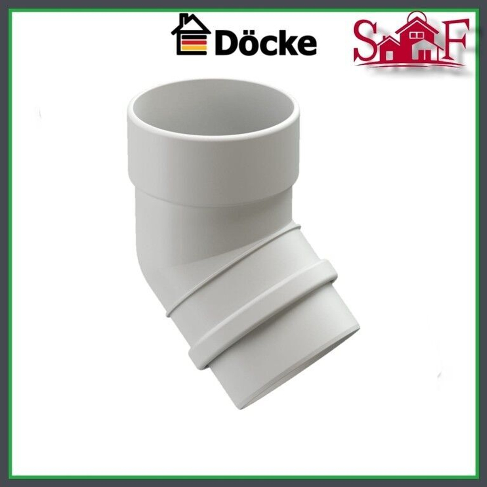 Колено 72 гр. Docke LUX (Пломбир)