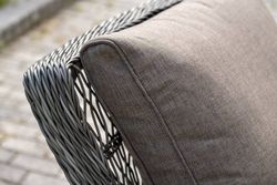 "Гранд Латте" лаунж-зона из искусственного ротанга, цвет графит