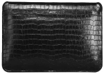 Чехол для ноутбука WiWU Skin Croco Genuine Leather Sleeve для Apple MacBook 13.3" (черный)