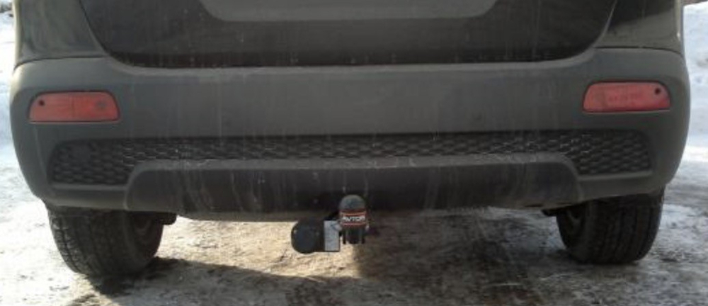 Фаркоп для Kia Sorento 2009-2012 Тип шара: A. Нагрузки: 1250/75 кг, KI 17