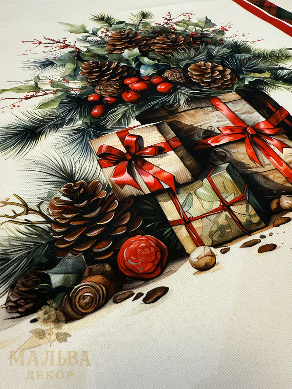 Кухонное полотенце "Приближение Рождества" 50x70см