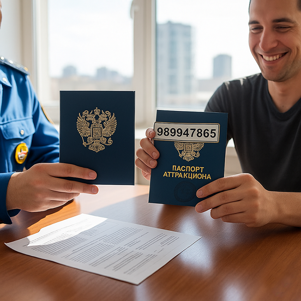 Регистрация надувного аттракциона в Гостехнадзоре: пошаговая инструкция