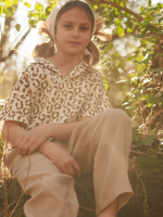 Брюки широкие Mjölk Clay, из муслина