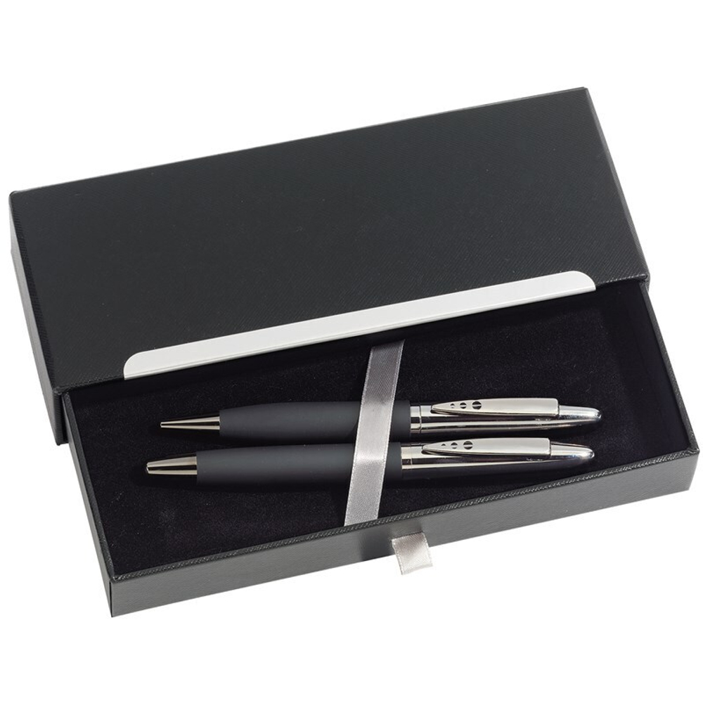 Письменный набор BLACK ELEGANCE, чёрный