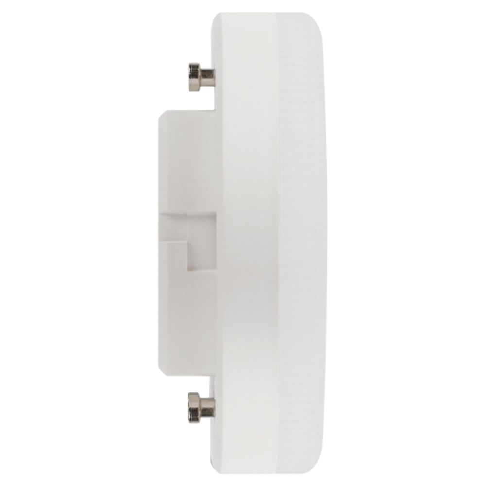 Лампочка светодиодная ЭРА RED LINE LED GX-10W-827-GX53 R 10Вт таблетка теплый белый свет | Лампы cветодиодные Плоские (GX)