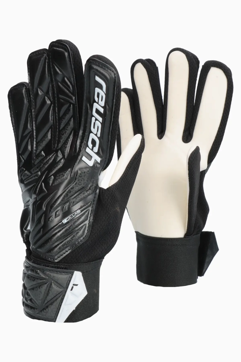 Вратарские перчатки Reusch Attrakt Starter Solid Junior - черный