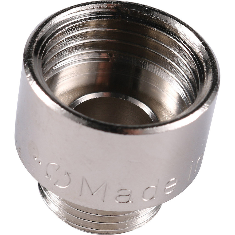 Переходник STOUT ВН 1/2"х3/8" никель