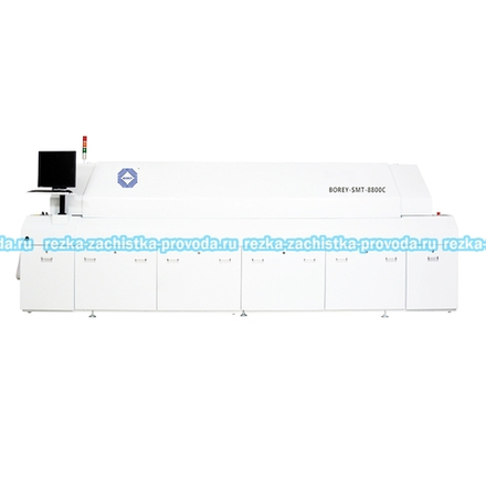 Паяльная печь с восьмью зонами нагрева Borey SMT-8800C