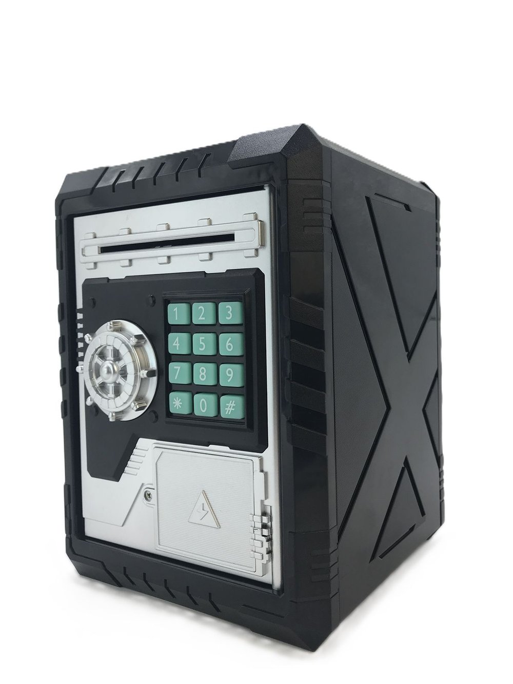 Игрушка Копилка Мой банк, цвет черный (WF-3021E)