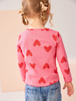 Лонгслив для девочки Next 168-504, Ярко-розовый