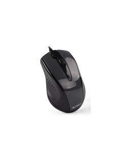 A-4Tech Мышь V-Track Padless N-500FS black optical (1000dpi) silent USB [1146039]