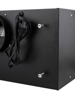 Вытяжка кухонная MACBI Ledy-60GT (BLACK) черный, D150мм,1200м3/ч, полновстраиваемая, мотор 230Ватт, стекло 60см, управл. сенсорное + управл. жестами