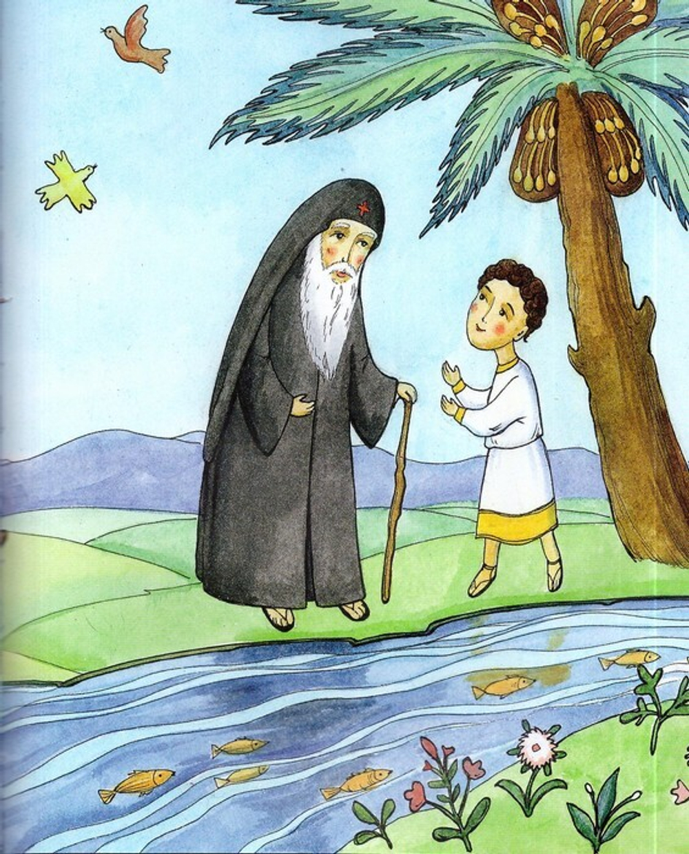 Нищий богач. Житие святого Иоанна Кущника в пересказе для детей. Анна Кономос