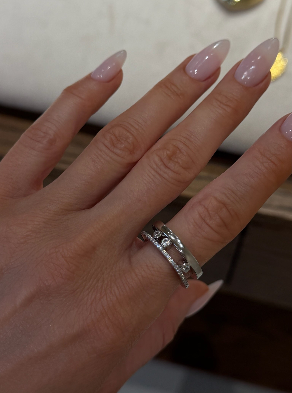 Кольцо Monika silver