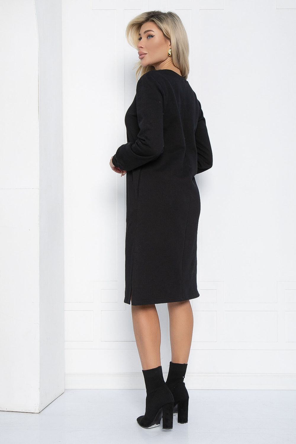 Платье Нирвана (черное) П12387-9 LT Collection