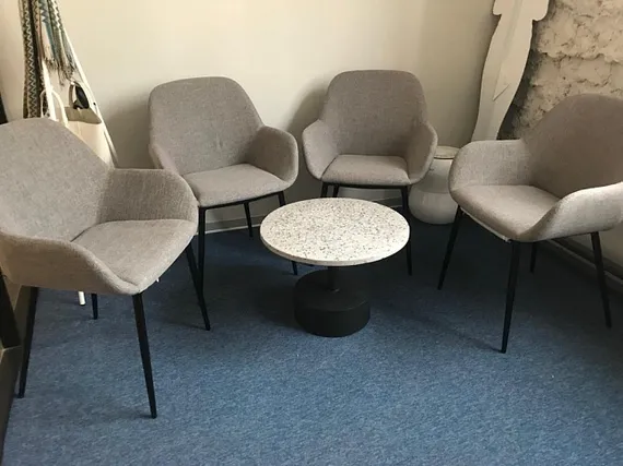 Стул Konna серая ткань | Купить в Hallberg.ru