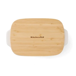 KitchenAid Керамическое блюдо 33x19,5x7,5 см + фисташковая крышка