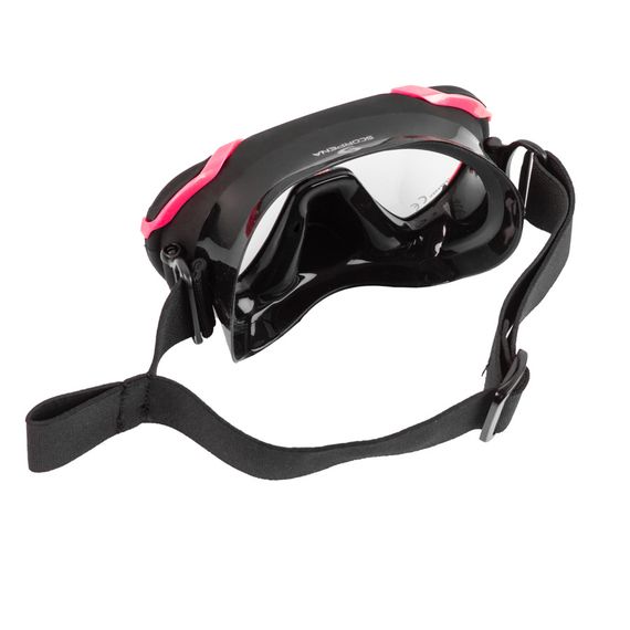 Маска Scorpena Miami Junior черно-розовая