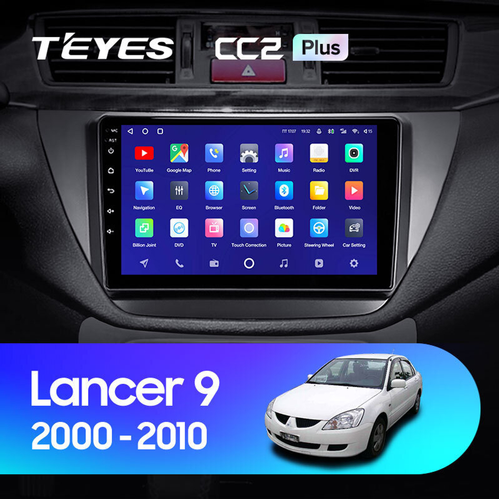 Teyes CC2 Plus 9" для Mitsubishi Lancer 2000-2010