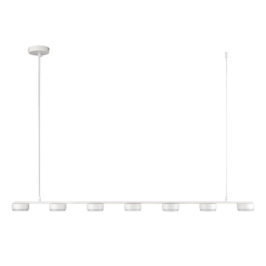 8265/7 COMFI LN26 металл, белый Светильник подвесной GX53 LED 7*7W 220V TORINA