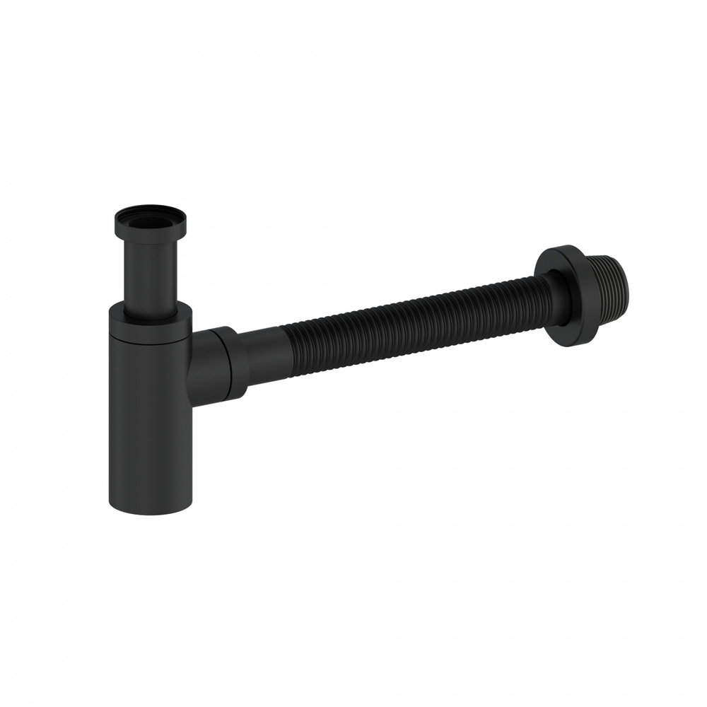 Сифон для раковины WONZON & WOGHAND, Черный матовый (WW-88SS101-MB)