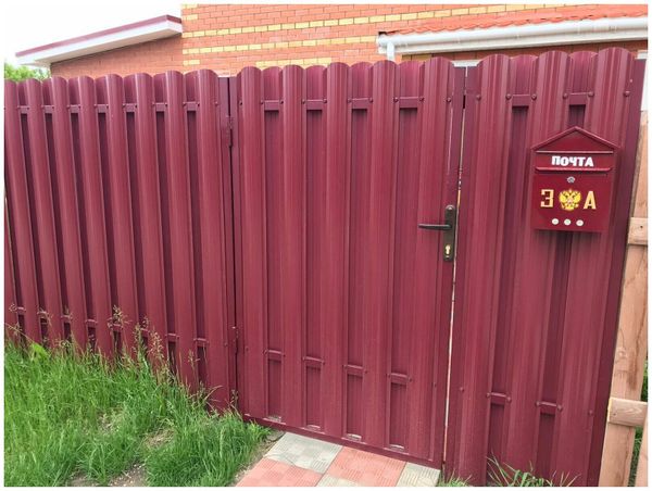 В Наличии евроштакетник красный по супер-акционной цене!