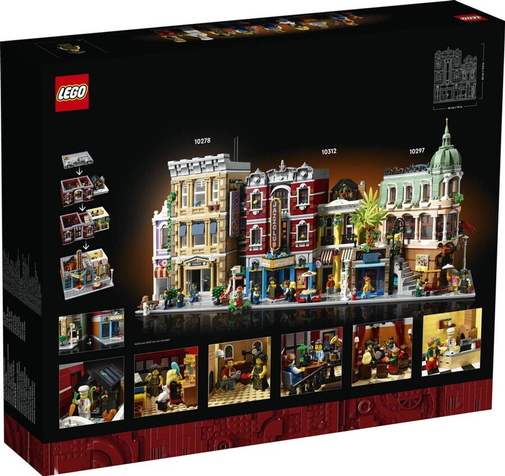 Конструктор LEGO Icons 10312 Джаз-клуб
