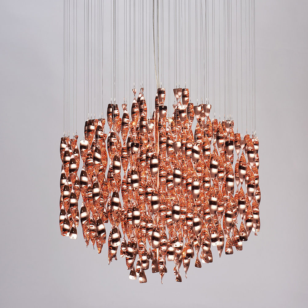 Подвесной светильник MD04005006-18C rose gold